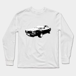 1976 Toyota Celica  B&W Long Sleeve T-Shirt